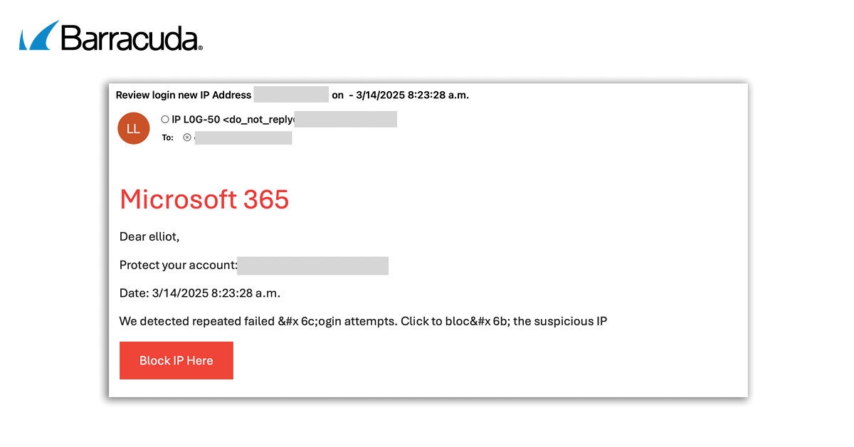 Alerta falsa de seguridad de Microsoft 365