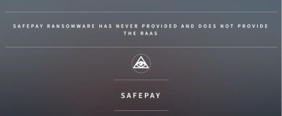 Sitio de fuga de datos de SafePay, a través de DCSO 
